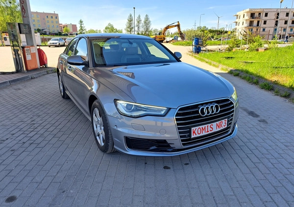 Audi A6 cena 78900 przebieg: 196000, rok produkcji 2015 z Gorlice małe 704